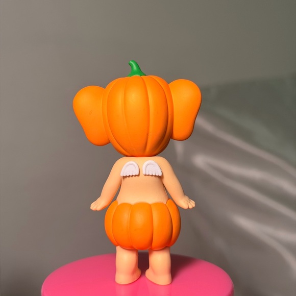 Orange Elephant Costume Toy Figure - Picture 2 of 3